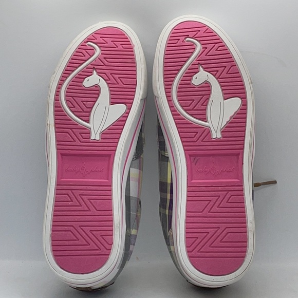 Baby Phat Plaid Sneakers Shoes 8 NEW!!! - Picture 6 of 6